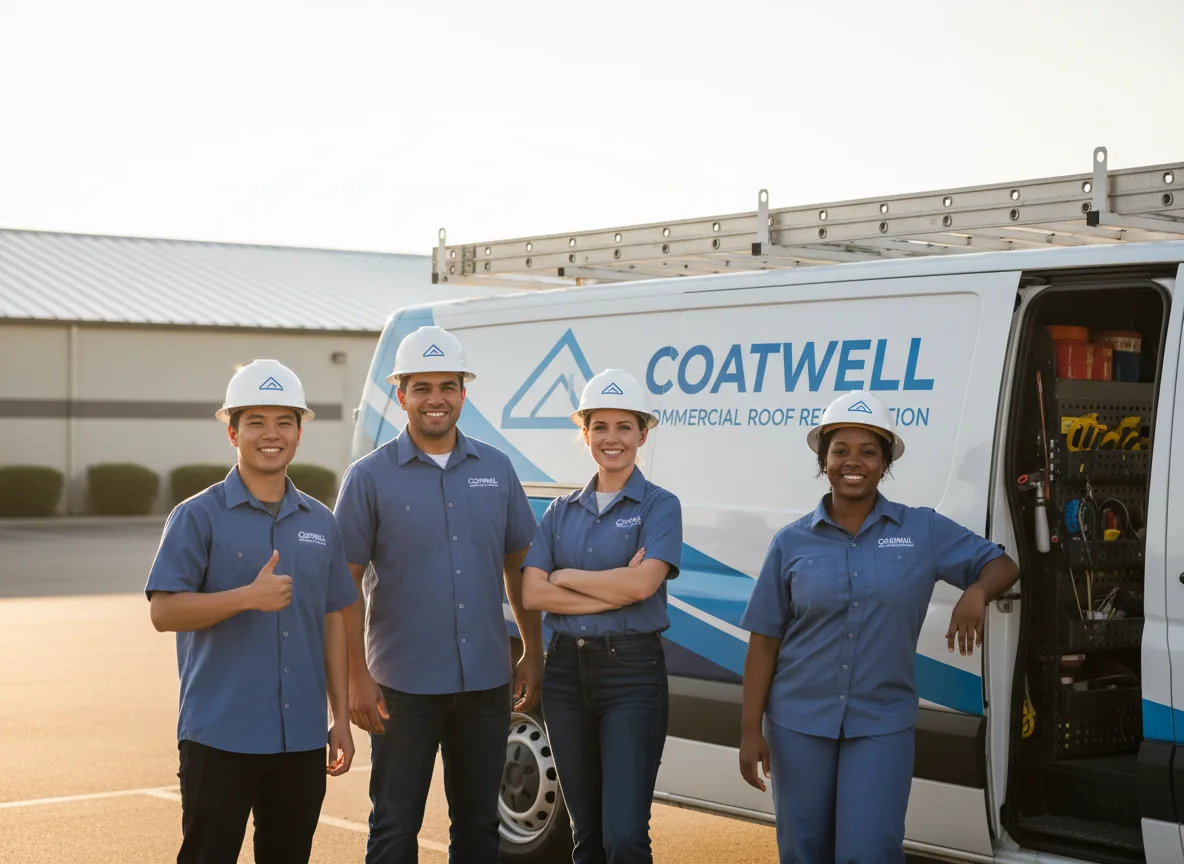 Commercial roof coating company in Cleveland, NM